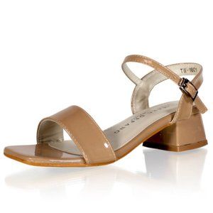 Marc Defang "Single Strap Block Heel"